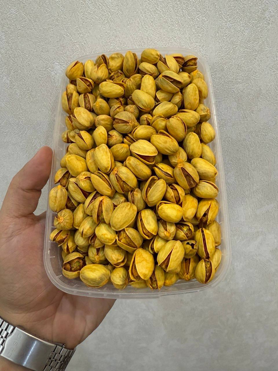 پسته کله قوچی پسته زعفرانی کله قوچی ( 1کیلوگرم) - تصویر 1