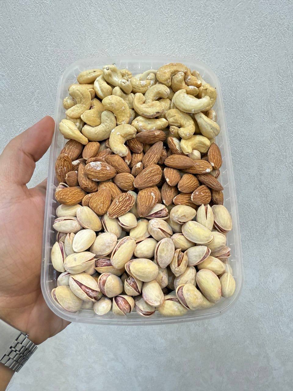 آجیل سه مغز شورعربی، پسته، بادام زرین، بادام هندی آجیل سه مغز شورعربی، پسته، بادام زرین، بادام هندی ( 1 کیلوگرم ) - تصویر 1